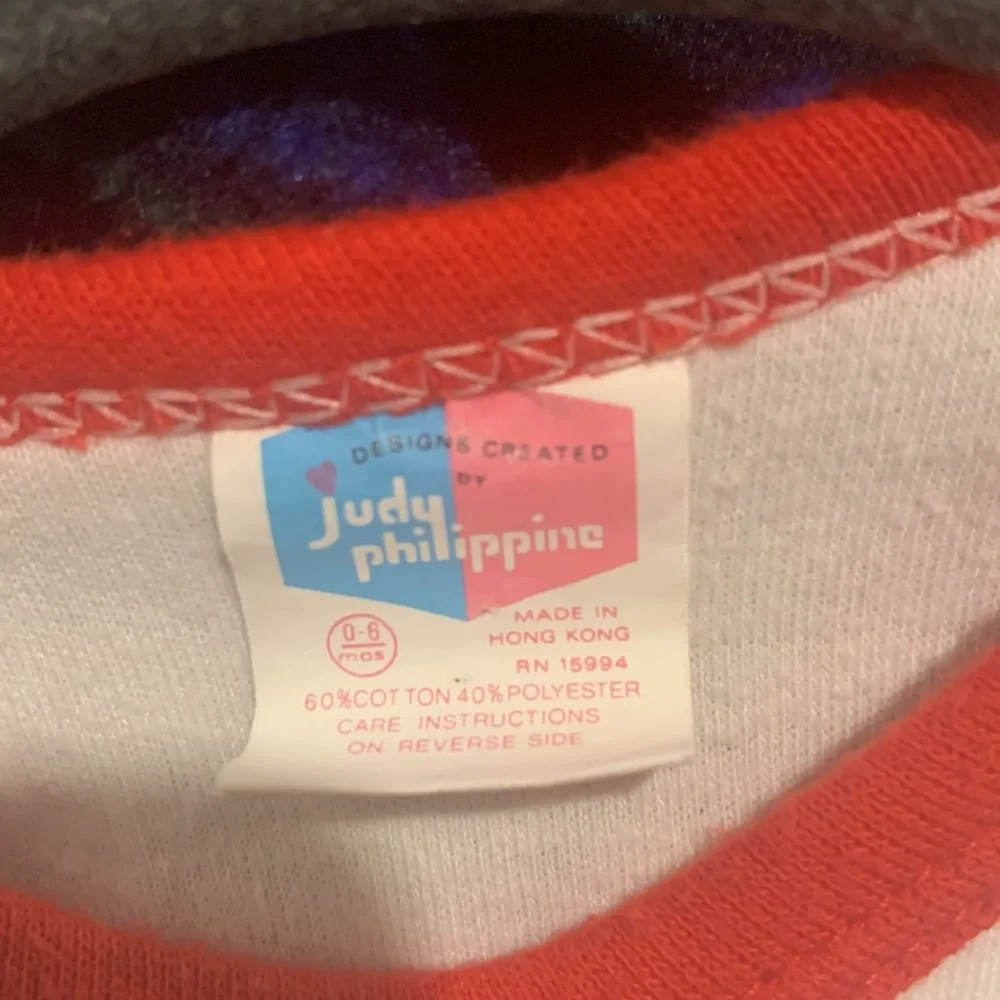 Vintage Judy Philippine shirt size 0-6 months - Picture 4 of 4